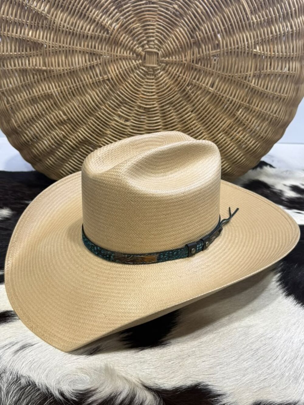 Charlie 1 Horse x Lainey Wilson - Atta Girl Shantung Straw Hat (Small)
